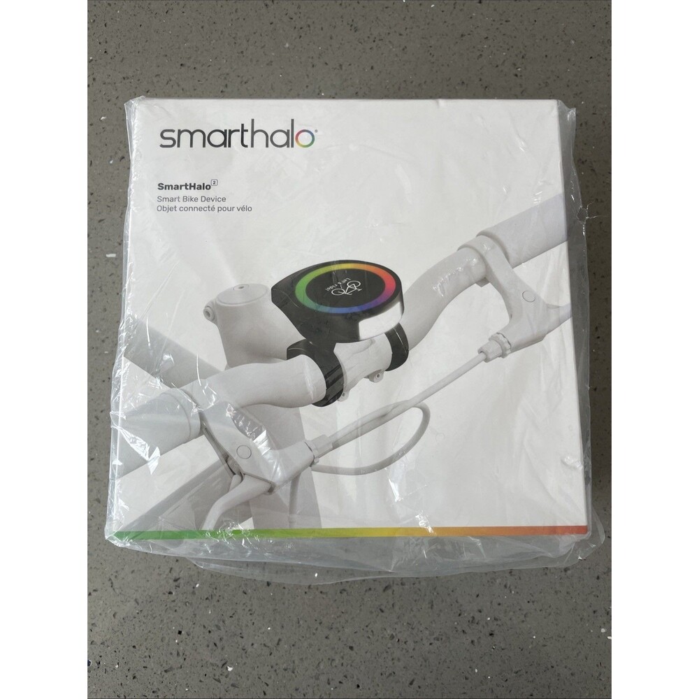 SmartHalo 2 Smart Bike Cycling System Alarm Light GPS Navi Lock  SEALED